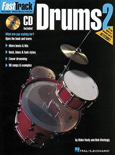 FastTrack Music Instruction - Drums, Book 2 (Fasttrack Series)