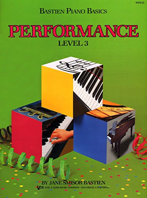 WP213 - Bastien Piano Basics - Performance Level 3
