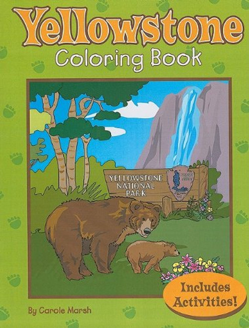 Yellowstone National Park Coloring and Activity Book (Non-State)
