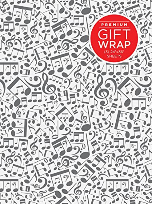 Hal Leonard Music Notes Gift Wrapping Paper