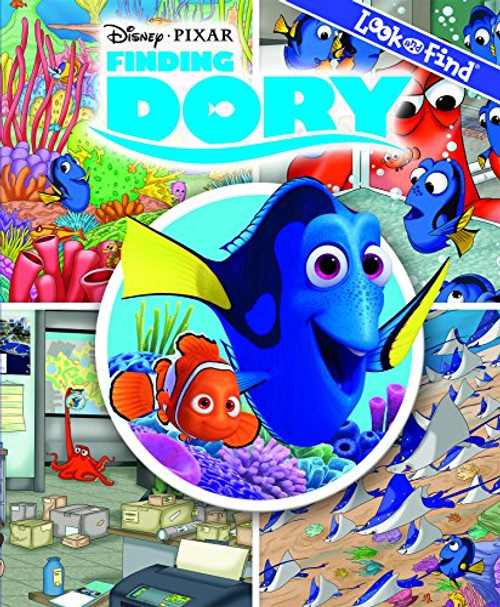 Disney Pixar Finding Dory Look and Find Book Hardcover (PiKids Media) Phoenix International - ISBN 9781503705029