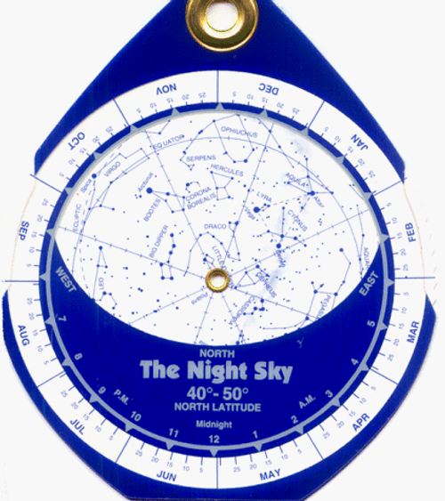 The Night Sky 40-50 (Small) Star Finder
