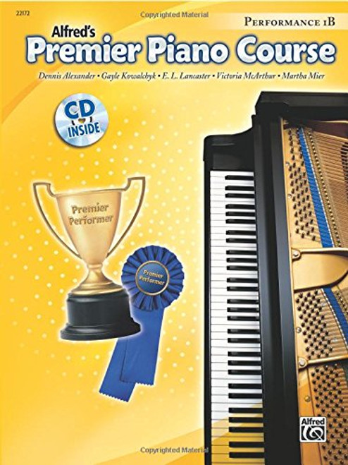 Premier Piano Course Performance, Bk 1B: Book & CD