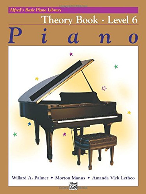 Alfred's Basic Piano Course: Piano Theory Book, Level 6