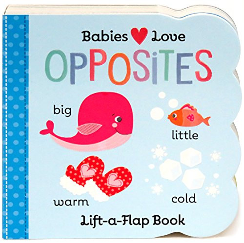 Opposites: Lift-a-Flap Children's Board Book (Babies Love)