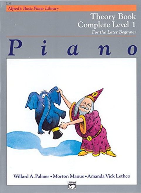 Alfred's Basic Piano Library Theory Complete, Bk 1: For the Later Beginner