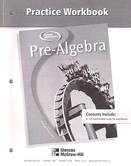 Pre-Algebra, Practice Workbook (MERRILL PRE-ALGEBRA)