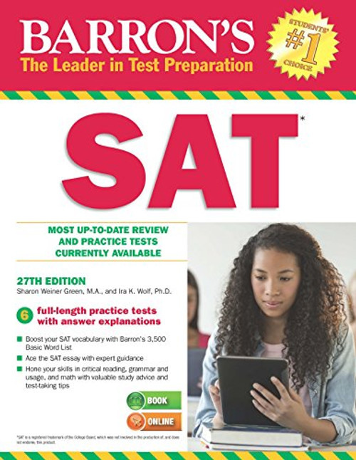 Barron's SAT, 27th Edition (Barron's Sat (Book Only))