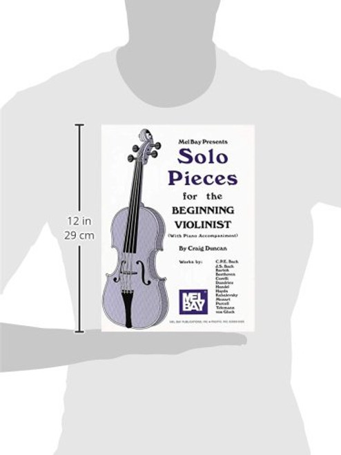 Mel Bay Solo Pieces for the Beginning Violinist