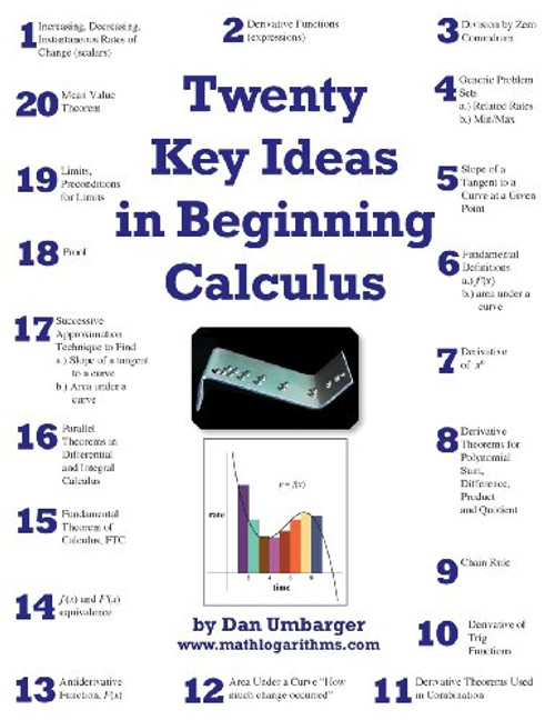 Twenty Key Ideas in Beginning Calculus (Color)