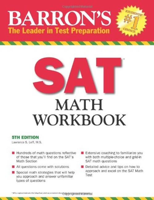 Barron's SAT Math Workbook, 5th Edition
