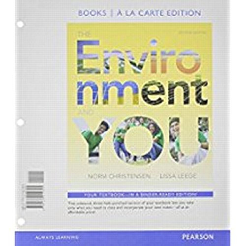 Environment and You, The, Books a la Carte Edition (2nd Edition)