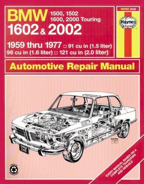 BMW 1602 and 2002, 1959-77 (Haynes Manuals)