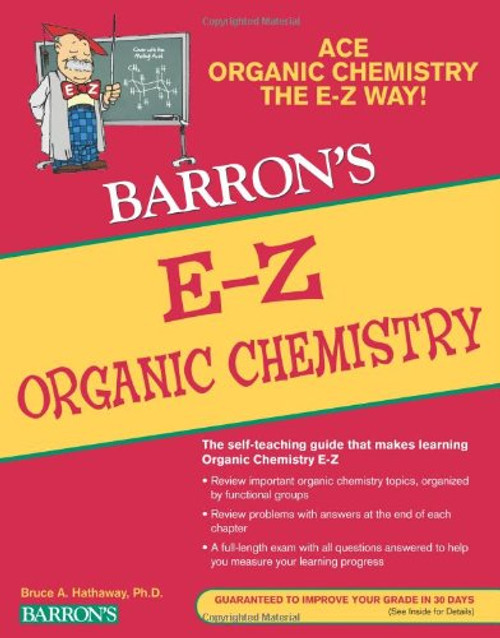 E-Z Organic Chemistry (Barron's E-Z Series)