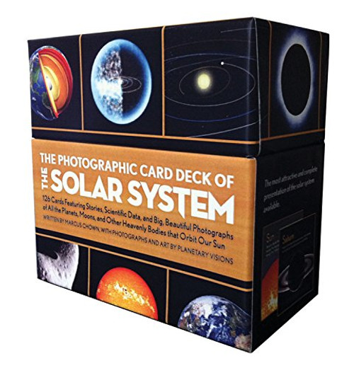 Photographic Card Deck of the Solar System: 126 Cards Featuring Stories, Scientific Data, and Big Beautiful Photographs of All the Planets, Moons, and Other Heavenly Bodies That Orbit Our Sun