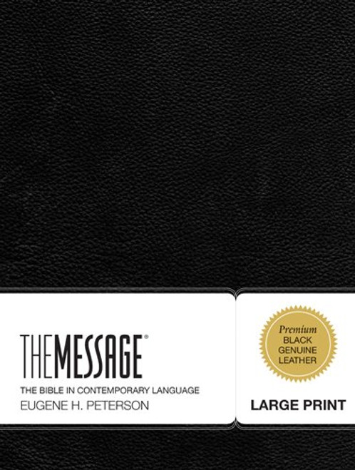 The Message Large Print: The Bible in Contemporary Language (First Book Challenge)