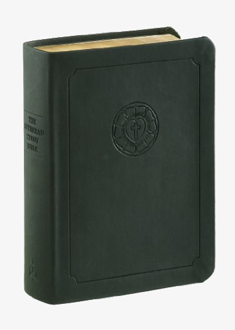 Holy Bible: Lutheran Study Bible, Black, Compact Duotone