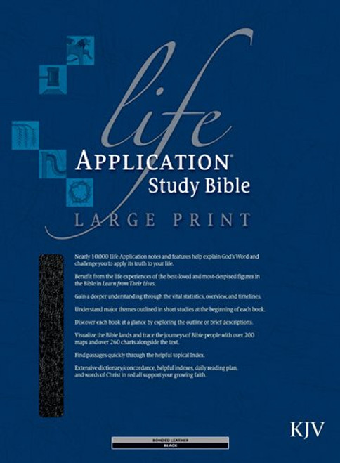 Life Application Study Bible KJV, Large Print