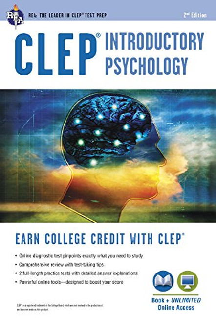 CLEP Introductory Psychology Book + Online (CLEP Test Preparation)