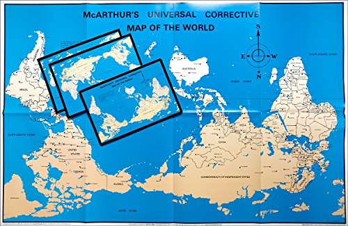 McArthur's Universal Corrective World Map paper folded version