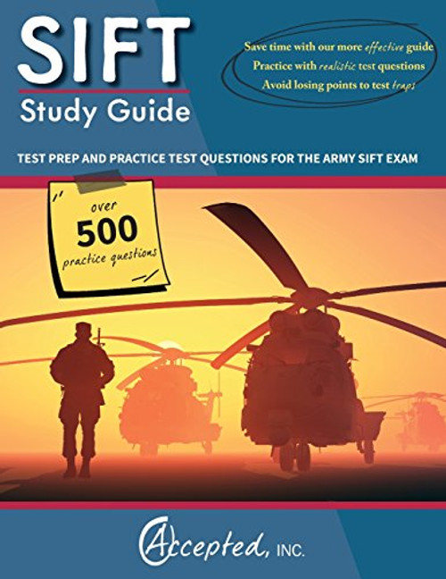 SIFT Study Guide:  Test Prep and Practice Questions for the Army SIFT Exam