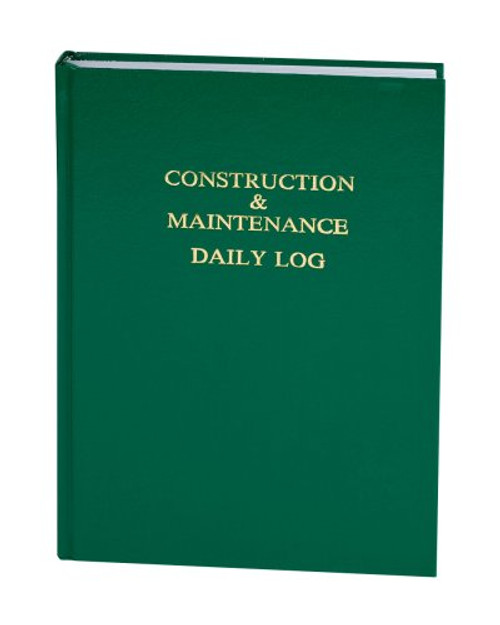 Construction & Maintenance Daily Log (7in. x 10in.)