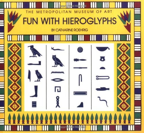 Fun with Hieroglyphs: 24 Rubber Stamps, Hieroglyph Guidebook, Ink Pad (Box Set) (The Metropolitan Museum of Art)