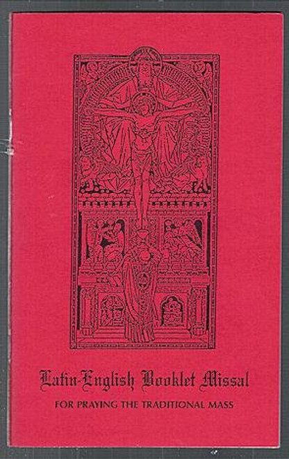 Latin English Booklet Missal for Praying the Traditional Mass