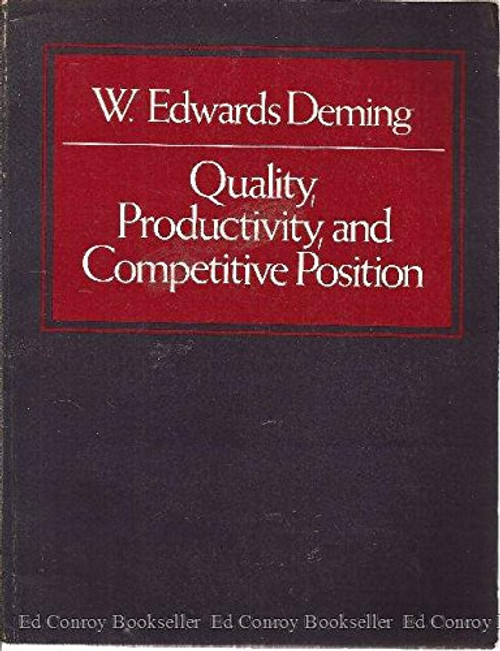 Quality Productivity and Competitive Position