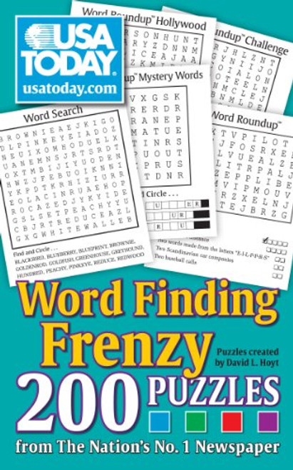 USA TODAY Word Finding Frenzy: 200 Puzzles (USA Today Puzzles)
