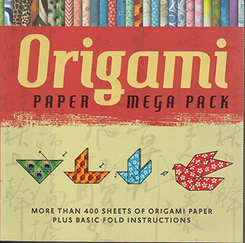 Origami Paper Mega Pack: More than 400 Sheets of Origami Paper Plus Basic Fold Instructions