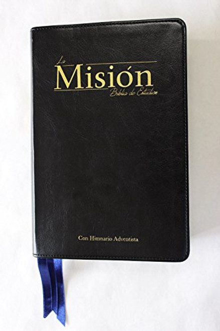 KJV La Mision Bibla De Estudios con Monentarios de Elena G White y Hymnario Adventista Negro (Bible & Hymnal)