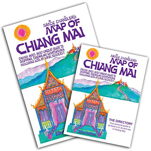Nancy Chandler's Map of Chiang Mai, 22nd Edition