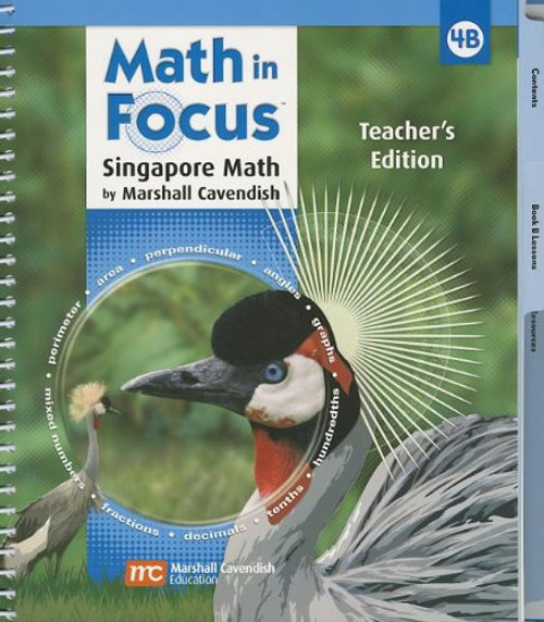 Math in Focus: Teachers Edition, Book B Grade 4 2009