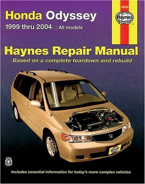Honda Odyssey 1999 thru 2004 (Haynes Repair Manuals)