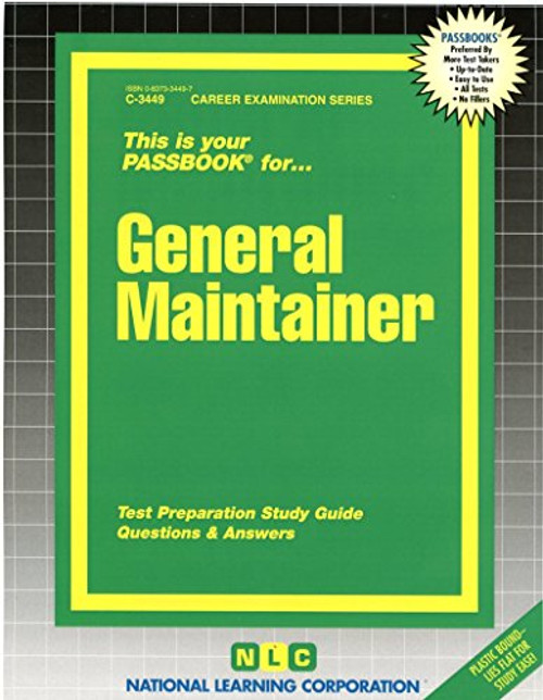 General Maintainer(Passbooks)
