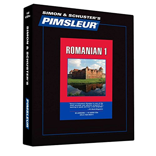 Pimsleur Romanian Level 1 CD: Learn to Speak and Understand Romanian with Pimsleur Language Programs (Comprehensive)