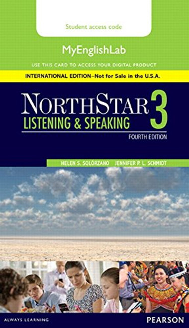 NorthStar Listening and Speaking 3 MyEnglishLab, International Edition (4th Edition) - Standalone access card