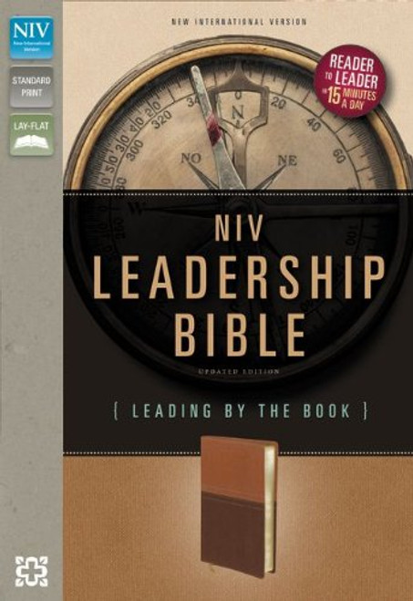 NIV, Leadership Bible, Imitation Leather, Tan/Brown: Leading by The Book