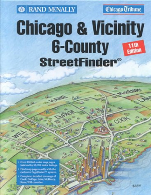 Rand McNally Chicago & Vicinity 6-County: Streetfinder