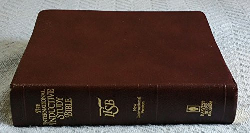 The International Inductive Study Bible: New International Version/Bonded Leather