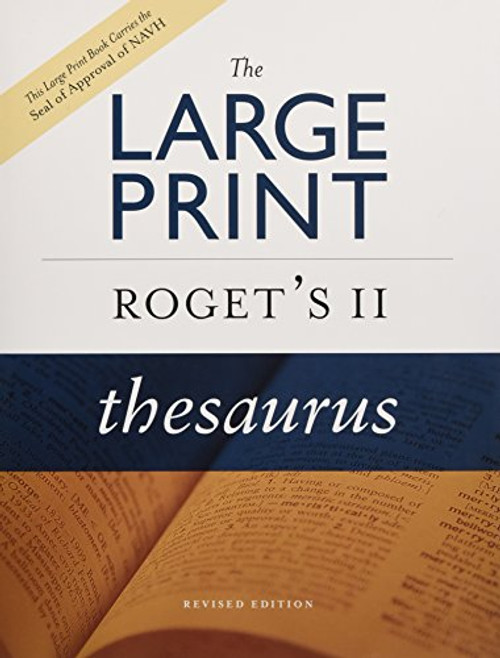 The Large Print Roget's II Thesaurus, Revised Edition