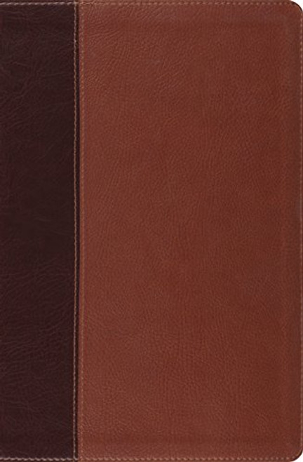 ESV Verse-by-Verse Reference Bible (TruTone, Brown/Saddle, Timeless Design)