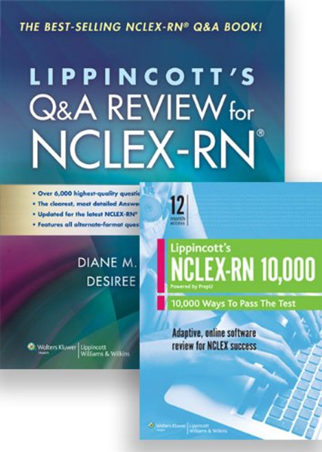 Billings Q&A 11e + Lippincott NCLEX-RN 10,000 prepU 12 Month Access Package