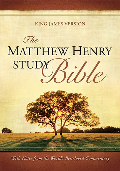 The Matthew Henry Study Bible: King James Version, Blue on Gray Flexisoft