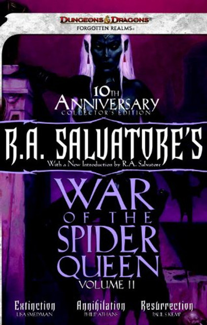 2: R.A. Salvatore's War of the Spider Queen, Volume II: Extinction, Annihilation, Resurrection (Dungeons & Dragons)
