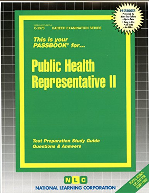 Public Health Representative II(Passbooks) (Career Examination Passbooks)