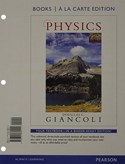 Physics: Principles with Applications, Books a la Carte Plus Mastering Physics with eText -- Access Card Package (7th Edition)