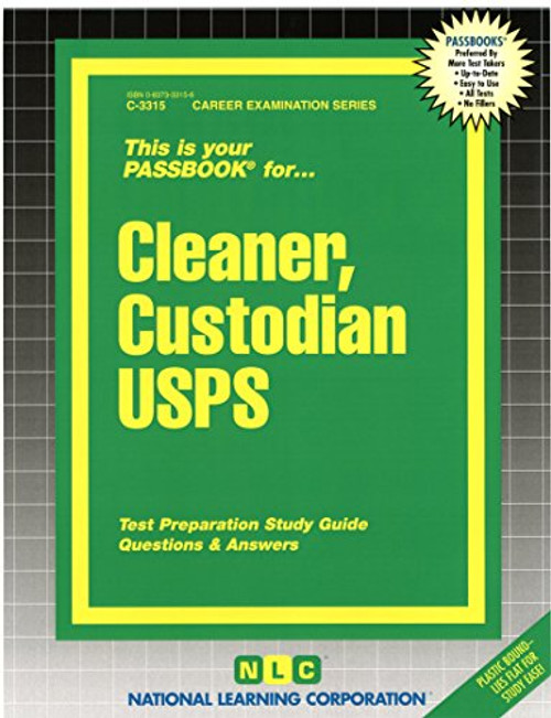 Cleaner, Custodian USPS(Passbooks) (Career Examination)