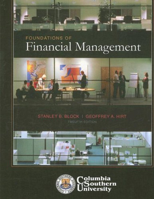 Foundations of Financial Management